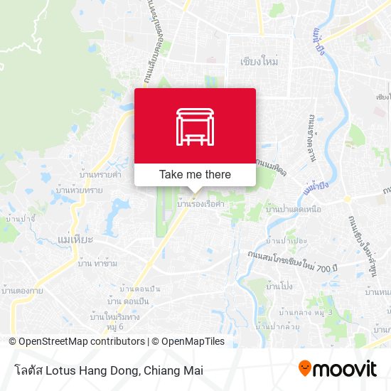 โลตัส Lotus Hang Dong map