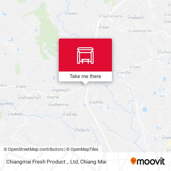 Chiangmai Fresh Product ,. Ltd map