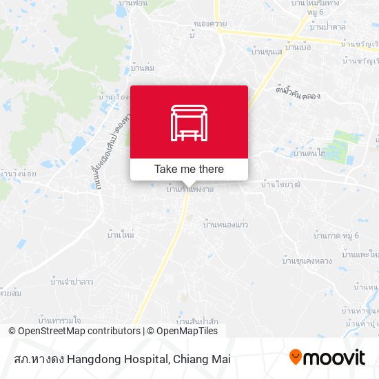 สภ.หางดง Hangdong Hospital map