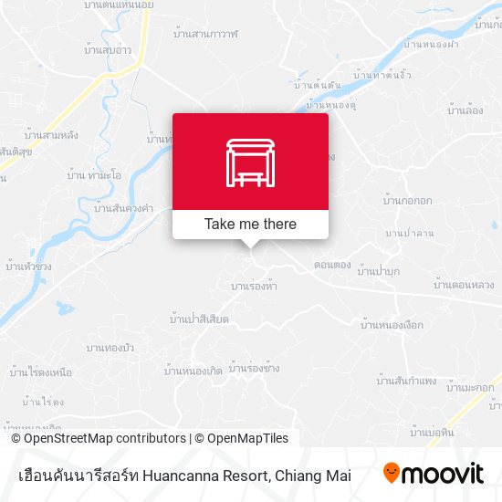 เฮือนคันนารีสอร์ท Huancanna Resort map