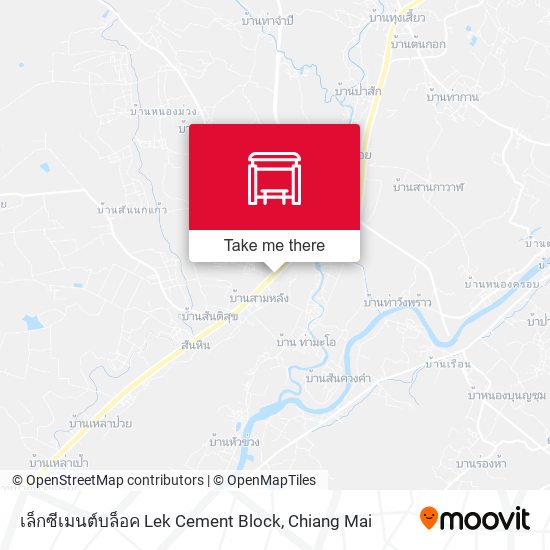 เล็กซีเมนต์บล็อค Lek Cement Block map