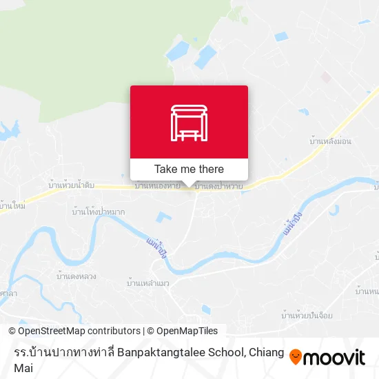 รร.บ้านปากทางท่าลี่ Banpaktangtalee School map