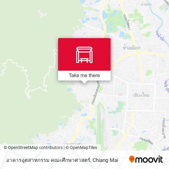 อาคารอุตสาหกรรม คณะศึกษาศาสตร์ map