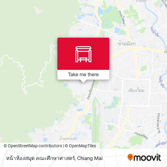 หน้าห้องสมุด คณะศึกษาศาสตร์ map