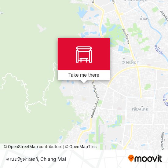 คณะรัฐศาสตร์ map