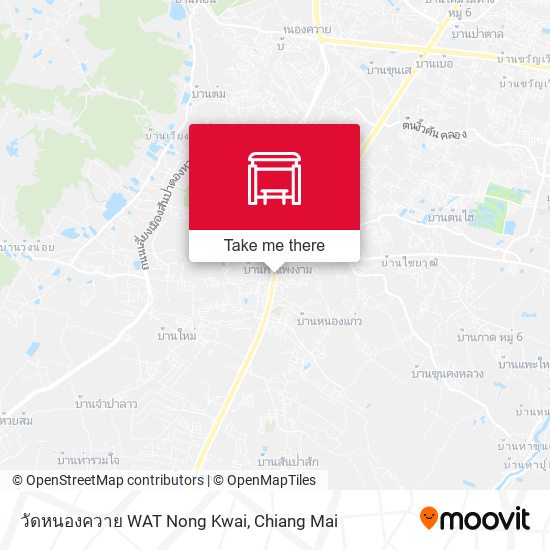วัดหนองควาย WAT Nong Kwai map
