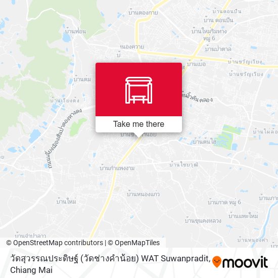 วัดสุวรรณประดิษฐ์ (วัดช่างคำน้อย) WAT Suwanpradit map