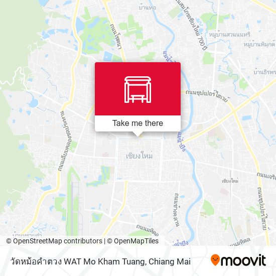 วัดหม้อคำตวง WAT Mo Kham Tuang map