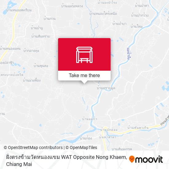 ฝั่งตรงข้ามวัดหนองแขม WAT Opposite Nong Khaem map