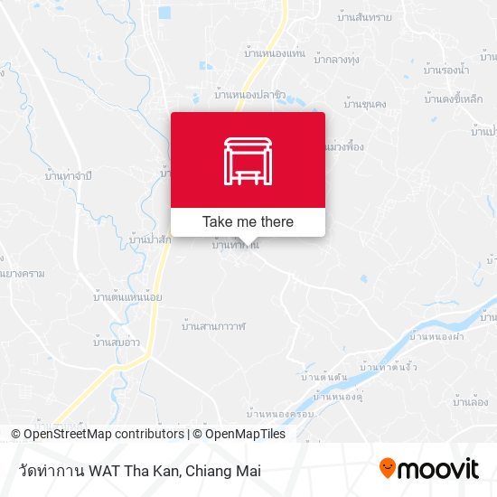 วัดท่ากาน WAT Tha Kan map