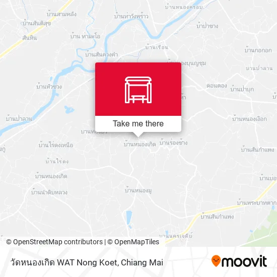วัดหนองเกิด  WAT Nong Koet map