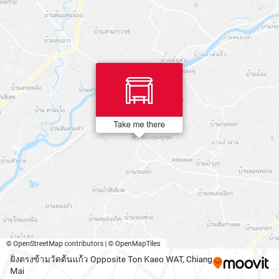 ฝั่งตรงข้ามวัดต้นแก้ว Opposite Ton Kaeo WAT map
