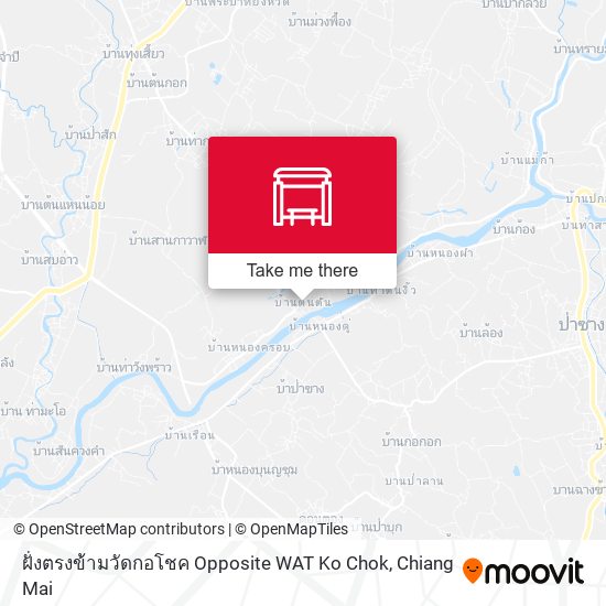 ฝั่งตรงข้ามวัดกอโชค Opposite WAT Ko Chok map