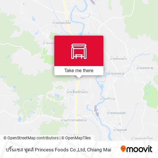 ปริ๊นเซส ฟูดส์ Princess Foods Co.,Ltd map