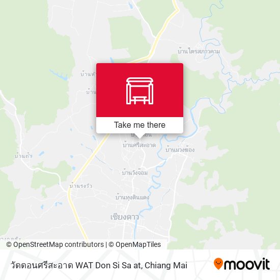 วัดดอนศรีสะอาด WAT Don Si Sa at map