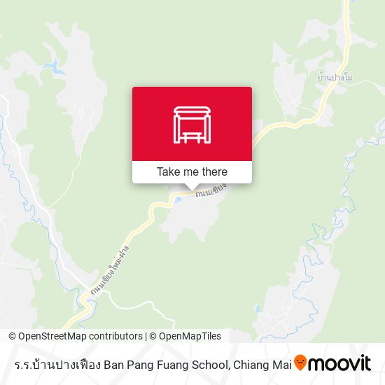 ร.ร.บ้านปางเฟือง Ban Pang Fuang School map