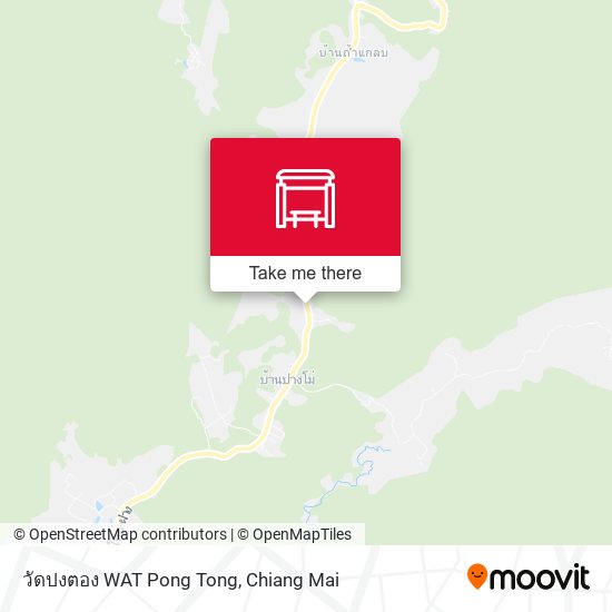 วัดปงตอง WAT Pong Tong map