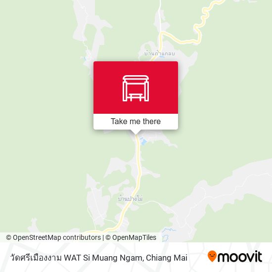 วัดศรีเมืองงาม WAT Si Muang Ngam map