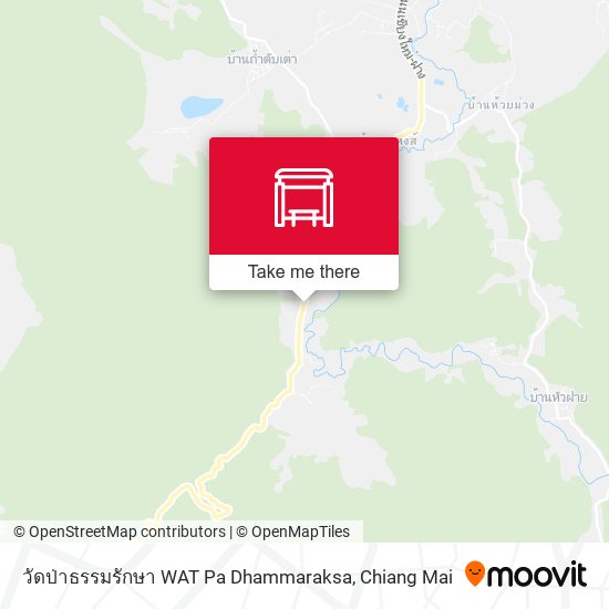 วัดป่าธรรมรักษา WAT Pa Dhammaraksa map
