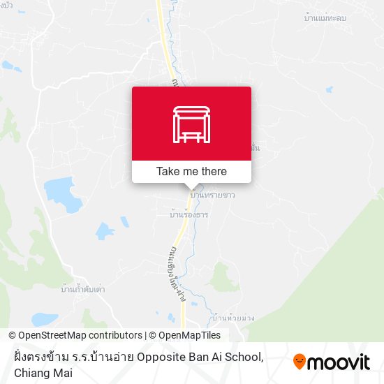 ฝั่งตรงข้าม ร.ร.บ้านอ่าย Opposite Ban Ai School map