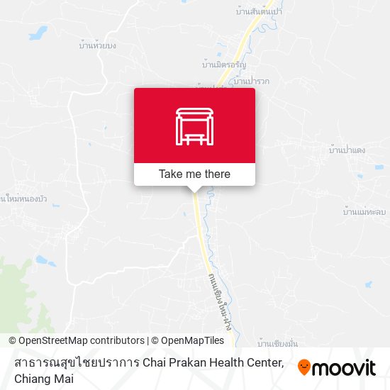 สาธารณสุขไชยปราการ Chai Prakan Health Center map