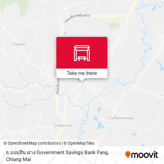ธ.ออมสิน ฝาง Government Savings Bank Fang map