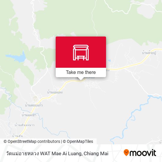 วัดแม่อายหลวง WAT Mae Ai Luang map