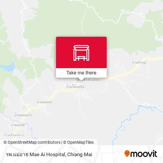 รพ.แม่อาย Mae Ai Hospital map