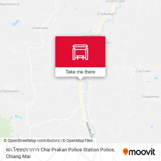สภ.ไชยปราการ Chai Prakan Police Station Police map