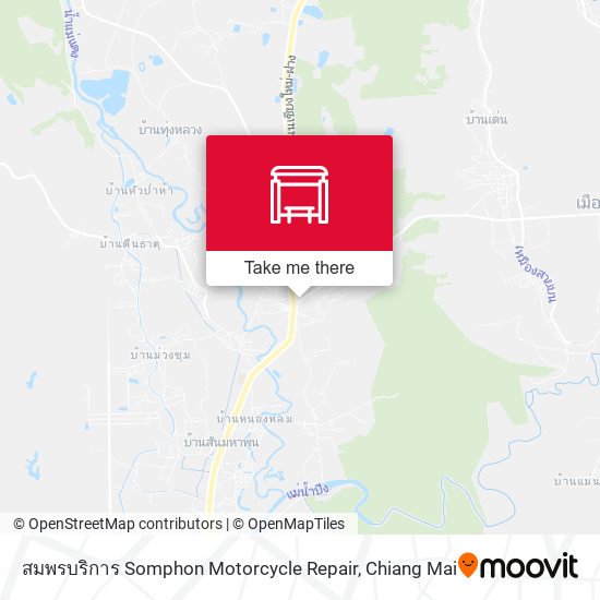 สมพรบริการ Somphon Motorcycle Repair map