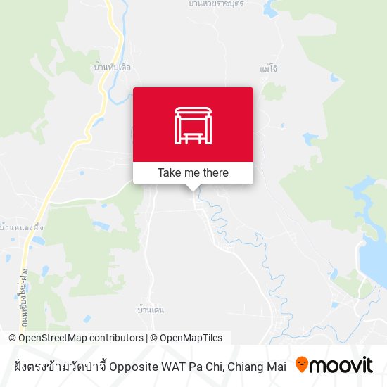 ฝั่งตรงข้ามวัดป่าจี้ Opposite WAT Pa Chi map