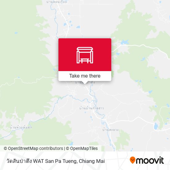 วัดสันป่าตึง WAT San Pa Tueng map