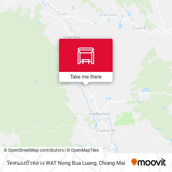 วัดหนองบัวหลวง WAT Nong Bua Luang map