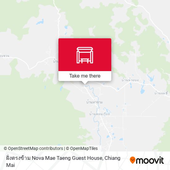ฝั่งตรงข้าม Nova Mae Taeng Guest House map
