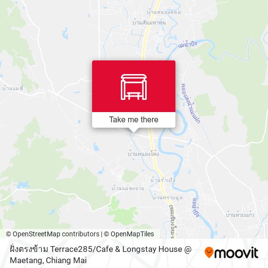 ฝั่งตรงข้าม Terrace285 / Cafe & Longstay House @ Maetang map