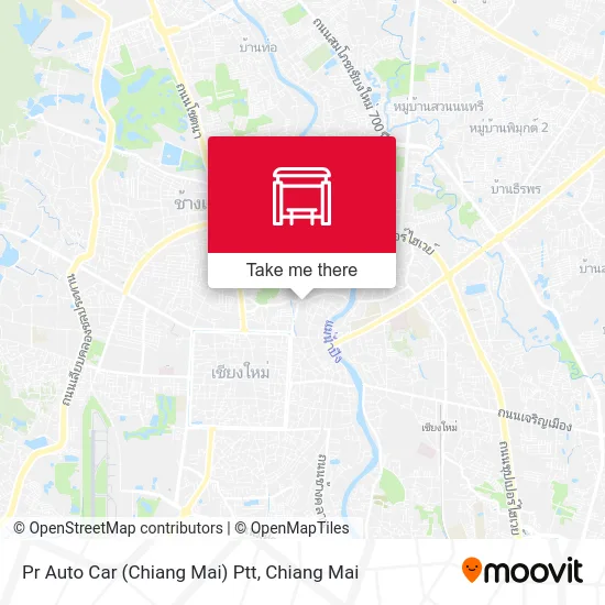 Pr Auto Car (Chiang Mai) Ptt map