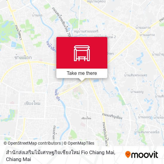 สำนักส่งเสริมไม้เศรษฐกิจเชียงใหม่ Fio Chiang Mai map
