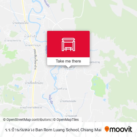 ร.ร.บ้านร่มหลวง Ban Rom Luang School map