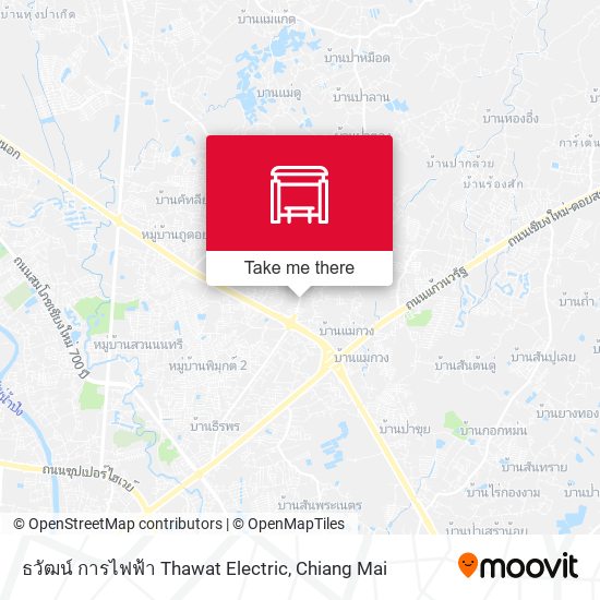 ธวัฒน์ การไฟฟ้า Thawat Electric map