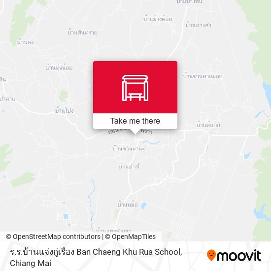 ร.ร.บ้านแจ่งกู่เรือง Ban Chaeng Khu Rua School map