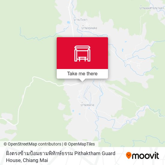 ฝั่งตรงข้ามป้อมยามพิทักษ์ธรรม Pithaktham Guard House map