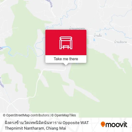 ฝั่งตรงข้ามวัดเทพนิมิตนันทาราม Opposite WAT Thepnimit Nantharam map