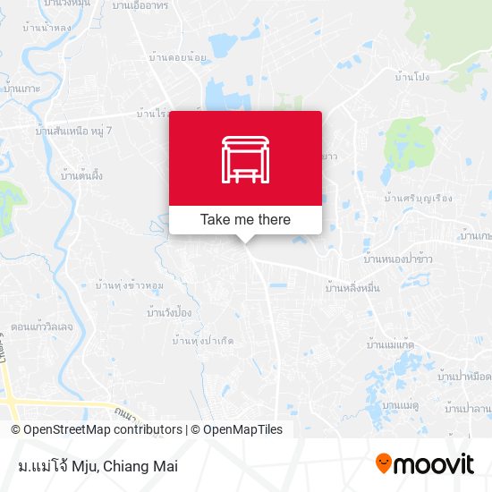 ม.แม่โจ้ Mju map