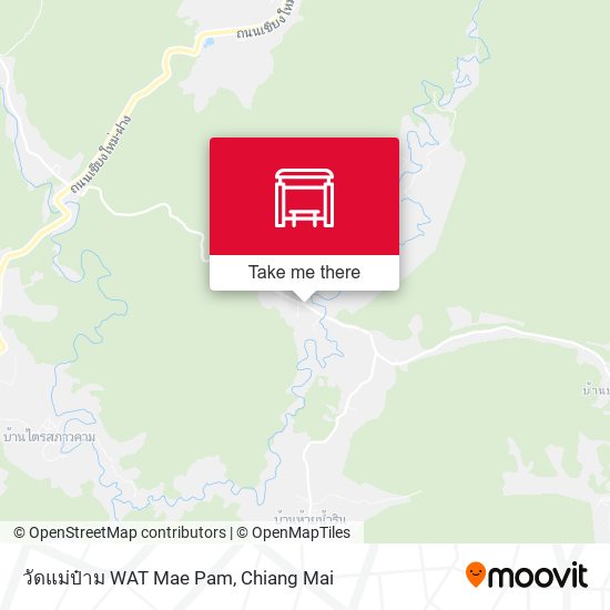วัดแม่ป๋าม WAT Mae Pam map