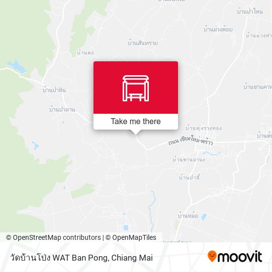 วัดบ้านโป่ง WAT Ban Pong map
