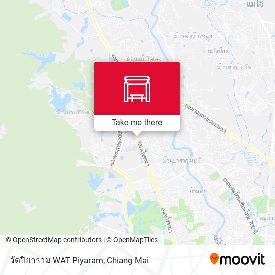วัดปิยาราม WAT Piyaram map