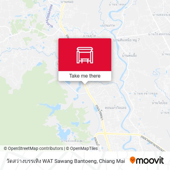 วัดสว่างบรรเทิง WAT Sawang Bantoeng map