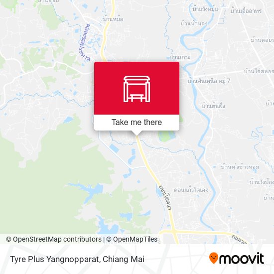 Tyre Plus Yangnopparat map