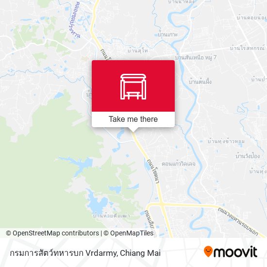 กรมการสัตว์ทหารบก Vrdarmy map