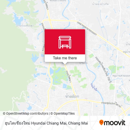 ฮุนไดเชียงใหม่ Hyundai Chiang Mai map